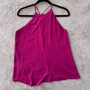 LOFT Fuchsia Halter Camisole
